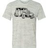White Marble Unisex Poly-Cotton Short-Sleeve T-Shirt Thumbnail