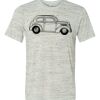 White Marble Unisex Poly-Cotton Short-Sleeve T-Shirt Thumbnail