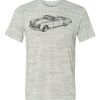 White Marble Unisex Poly-Cotton Short-Sleeve T-Shirt Thumbnail