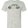 White Marble Unisex Poly-Cotton Short-Sleeve T-Shirt Thumbnail