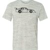 White Marble Unisex Poly-Cotton Short-Sleeve T-Shirt Thumbnail