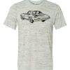 White Marble Unisex Poly-Cotton Short-Sleeve T-Shirt Thumbnail