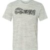 White Marble Unisex Poly-Cotton Short-Sleeve T-Shirt Thumbnail