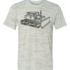 White Marble Unisex Poly-Cotton Short-Sleeve T-Shirt Thumbnail