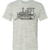 White Marble Unisex Poly-Cotton Short-Sleeve T-Shirt Thumbnail