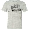 White Marble Unisex Poly-Cotton Short-Sleeve T-Shirt Thumbnail