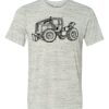 White Marble Unisex Poly-Cotton Short-Sleeve T-Shirt Thumbnail