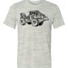White Marble Unisex Poly-Cotton Short-Sleeve T-Shirt Thumbnail
