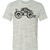 White Marble Unisex Poly-Cotton Short-Sleeve T-Shirt Thumbnail