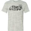 White Marble Unisex Poly-Cotton Short-Sleeve T-Shirt Thumbnail