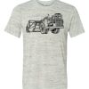 White Marble Unisex Poly-Cotton Short-Sleeve T-Shirt Thumbnail