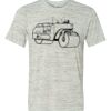White Marble Unisex Poly-Cotton Short-Sleeve T-Shirt Thumbnail