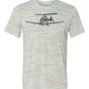 White Marble Unisex Poly-Cotton Short-Sleeve T-Shirt Thumbnail