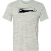 White Marble Unisex Poly-Cotton Short-Sleeve T-Shirt Thumbnail