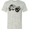 White Marble Unisex Poly-Cotton Short-Sleeve T-Shirt Thumbnail