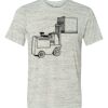 White Marble Unisex Poly-Cotton Short-Sleeve T-Shirt Thumbnail