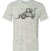 White Marble Unisex Poly-Cotton Short-Sleeve T-Shirt Thumbnail