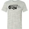 White Marble Unisex Poly-Cotton Short-Sleeve T-Shirt Thumbnail
