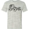 White Marble Unisex Poly-Cotton Short-Sleeve T-Shirt Thumbnail