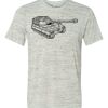 White Marble Unisex Poly-Cotton Short-Sleeve T-Shirt Thumbnail