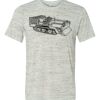 White Marble Unisex Poly-Cotton Short-Sleeve T-Shirt Thumbnail