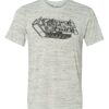 White Marble Unisex Poly-Cotton Short-Sleeve T-Shirt Thumbnail