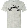 White Marble Unisex Poly-Cotton Short-Sleeve T-Shirt Thumbnail