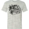 White Marble Unisex Poly-Cotton Short-Sleeve T-Shirt Thumbnail