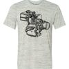 White Marble Unisex Poly-Cotton Short-Sleeve T-Shirt Thumbnail