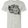 White Marble Unisex Poly-Cotton Short-Sleeve T-Shirt Thumbnail