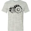 White Marble Unisex Poly-Cotton Short-Sleeve T-Shirt Thumbnail