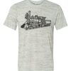 White Marble Unisex Poly-Cotton Short-Sleeve T-Shirt Thumbnail