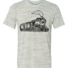 White Marble Unisex Poly-Cotton Short-Sleeve T-Shirt Thumbnail