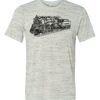White Marble Unisex Poly-Cotton Short-Sleeve T-Shirt Thumbnail