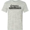 White Marble Unisex Poly-Cotton Short-Sleeve T-Shirt Thumbnail