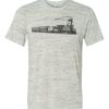White Marble Unisex Poly-Cotton Short-Sleeve T-Shirt Thumbnail