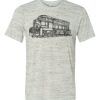 White Marble Unisex Poly-Cotton Short-Sleeve T-Shirt Thumbnail