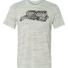 White Marble Unisex Poly-Cotton Short-Sleeve T-Shirt Thumbnail