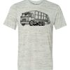 White Marble Unisex Poly-Cotton Short-Sleeve T-Shirt Thumbnail