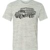 White Marble Unisex Poly-Cotton Short-Sleeve T-Shirt Thumbnail
