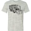 White Marble Unisex Poly-Cotton Short-Sleeve T-Shirt Thumbnail