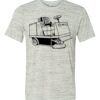 White Marble Unisex Poly-Cotton Short-Sleeve T-Shirt Thumbnail