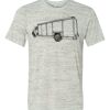 White Marble Unisex Poly-Cotton Short-Sleeve T-Shirt Thumbnail