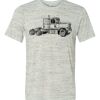 White Marble Unisex Poly-Cotton Short-Sleeve T-Shirt Thumbnail