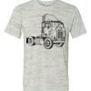 White Marble Unisex Poly-Cotton Short-Sleeve T-Shirt Thumbnail