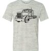 White Marble Unisex Poly-Cotton Short-Sleeve T-Shirt Thumbnail