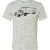 White Marble Unisex Poly-Cotton Short-Sleeve T-Shirt Thumbnail