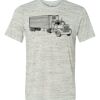 White Marble Unisex Poly-Cotton Short-Sleeve T-Shirt Thumbnail