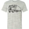 White Marble Unisex Poly-Cotton Short-Sleeve T-Shirt Thumbnail