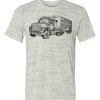 White Marble Unisex Poly-Cotton Short-Sleeve T-Shirt Thumbnail